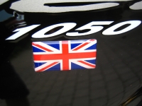 Union Jack Doming Aufkleber